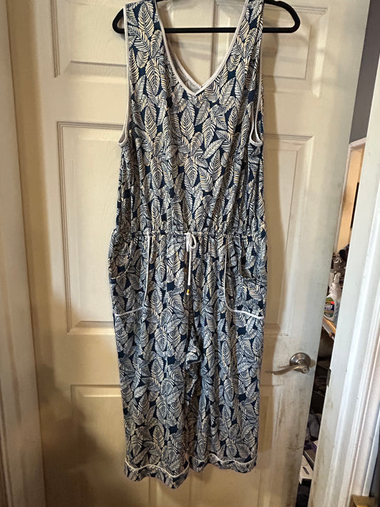 Used CuddlDuds lounge Jumsuit 2XL